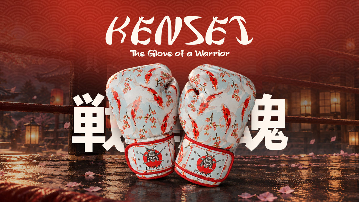 Kensei boxing gloves — the glove of a warrior. Shop now.